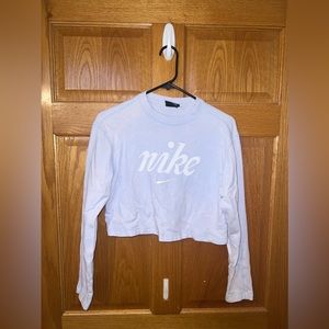 Nike cropped crew neck